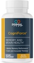 Primal Health CogniForce - Memory & Brain Health - Acetil L-Carnitine Formula - boljša kognitivna zmogljivost - Clariteta + Focus + boljši odpoklic + mirno razmišljanje - prehranska dopolnila - 60 kapsul