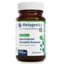 Metagenike SpectraZyme Enzyme Complex - na rastlinah temelječi prebavni encimi za beljakovine, maščobe in ogljikove hidrate razčlenitev - Podpira prebavne motnje, napihnjenost in zdravje kolonij* - Gluten-free, Vegan - 60 kapsul