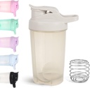 D.Y.A 16oz Shaker steklenica, Leak Proof Sports Shaker pokali za stresanje proteinov,Shake steklenica za pred vadbo in potovanje, BPA brezplačno in enostavno čisto beljakovin Shaker steklenica,
