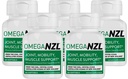 Original Omega-3 Skupna podpora dodatek, Najboljši naravni mišice Relief, Zeleno lisasto olje, 300 Mehkužci, Brez ribjega pookusa