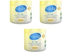 PL-100 Jajčni proteini v prahu, hiperimunski dodatki za jajca, 140g - imunogeno povečanje, prebavno zdravje, skupna nega, energija in mišična moč, Gluten-free 3 pločevinke