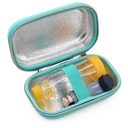 CASEMATIX Astma Inhaler Primer Fits Inhaler Spacer za odrasle, maske, inhaler imetnik in več - kompaktna velikost Fits 6.25" Največ, Vključuje samo ASTHMA CASE