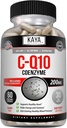 Kaja Naturals - CoQ10 Energy Antioksidant dopolnilo za žilne, zdravje srca, zdrave ravni krvnega tlaka, in imunske funkcije - obnavlja dnevno proizvodnjo celic in energije - 60 Veggie kapsule