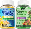 Veganski omega-3 Gumiji + Super zeleni Gumiji