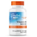 Zdravnikov najboljši vitamin D3 5.000 i.e. za zdrave kosti, zobe, srce in imunske podpore, ne-GMO, Gluten-free, Soy Free, 360 število (Pack of 1)