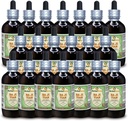 Ba Ji Tian, Morinda (Morindae Officinalis) Glicerit, posušen koren brez alkohola tekoči ekstrakt (Brand Name: HerbalTerra, Ponosno Made in USA) 20x4 fl.oz (20x120 ml)