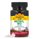 Država Life Metil B12, Podpira energijo & Stamina, 5000mcg, 60 Lozenges, Certified Gluten Free, Certified Vegan, Certified Non-GMO preverjen