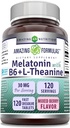 Osupljive formule Melatonin z vitaminom B6 + L-teanino dodatek 