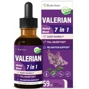 Valerian Koren Sleep podporo kapljice, Passion Flower, Kamilica, Sivka, Soursop Leaves, & Hibiscus Herb Extract dodatek Tinkture za spanje Zvočno & Globoko. Popolno s Spečimi zvoki. 2oz