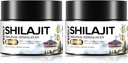 Shilajit Organic 600mg Največja moč zlata stopnje Shilajit Resin Shilajit dodatek naravna avtentičnost z 85+ Trace minerali & Fulvic kislina za energijo, imuniteto, 50 Grams (2 paket)