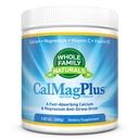 Kalcij Magnezij v prahu dodatek - CalMag Plus z vitaminom C & D3 - Gluten prost, ne GSO - Natural Cal Mag pijačo - Cal-Mag za mišice - miren spanec Magnezij v prahu - Kalcijev dodatek