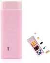 Organizator potovalne tablete 3 krat na dan, Dnevne tablete Škatla za potovanja, Cute Prenosne tablete tablete tablete Dispenser Mini tablete Imetnik za dodatke, tablete, vitamini in zdravila (Pink)