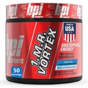 BPI Sports 1.M.R Vortex Pre Workout Powder – Visoko Stim Preworkout za moške in ženske z Glicerol, kofein, niacin, in zeliščni izvlečki – energija, fokus in vzdržljivost – Blue Raz Flavor – 50 Servisi