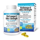 Naravni dejavniki RxOmega-3 Ultra moč - prehranski dodatek za zdravje možganov in srca - Eye Health Supplement with EPA & DHA - Dodatek z Omega-3 Maščobne kisline - 150 Softgels (75 Servings)