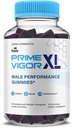 Prime Vigor XL Gumies PrimeVigor XL Me Gummy dodatek, Prime Vigor Največja moč Napredno Shilajit Irish Sea Moss Fenugreek Gumies za moške Skupna energija in vitalnost Podpora (1 Mesec oskrbe)