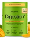 Feel Goods Gut Gut Guardian, Organic Fiber, Probiotic & Prebiotic Powder, Sugar Free, Zelišča za Bloat, Gut Health Support, Digestive Health za moške in ženske, Non GSO, Vegan, Tropical Mango, 30CT
