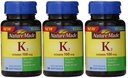 Vitamin K2 100 mcg softgels 30 (3) (Packaging May Vary)