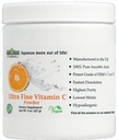 Brez gensko spremenjenih organizmov Vitamini - Ultra Fine Non GSO Vitamin C Powder, Izdelano v Veliki Britaniji - Najvišja stopnja Quali-C L-Askorbinska kislina za največjo biološko razpoložljivost – Vegan (8 oz.)