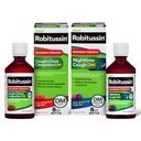 Robitussin DM Max Cough Plus Chest Congestion in Robitussin Največja moč nočni kašelj DM, odrasle formule - 2 x 8 Fl Oz steklenice