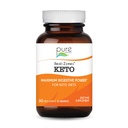 Real-ZymesTM KETO Prebavne encime Dopolnilo s probiotiki za boljše prebavljanje - Naravna podpora za lajšanje napenjanje, plin, Belčing, driska, zaprtje, IBS, itd - 30 Caps