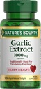 Naravni Bounty česen Extract, Zeliščni dodatek, Podpira Circulatory funkcijo, 1000mg, 100 hitro sproščanje softgels