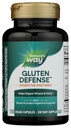 Naravne poti Gluten Defense Prebavne encime*, Pomaga Prebavne Pšenica in Mlekarna(1), Gluten & Kazein Prebavne encime*, 120 Veganske kapsule (Packaging May Vary)