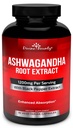 Divine Bounty Ashwagandha Capsules - 1200mg Ashwagandha Powder with Black Pepper for Enhanced Absorption - Ashwaganda Supplement for Calmness & Mood Support - 90 Veggie Capsules