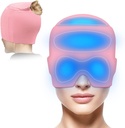 Migrena Relief Cap z gel pokrovom, glavobol Relief Klobuk za migrena Sinus Tension Stres Pain Relief, Migrena Ledena glava Oviti Ledeni Gel Pakiranja Vroče hladne terapije Glavobol Relief Cap