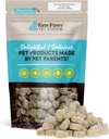Surove Paws Natural Dog Probiotic dodatek s prebiotiki, 10-oz/100-ct - ZDA Made Daily Probiotic za pse Soft Chew - zdravljenje Diarea pri psih, Yeast, Pasji dih in plin z našimi pasjih probiotičnih žveči