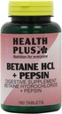 Zdravje Plus Betain Hcl + Pepsin Prebavne zdravstvene dopolnilo - 180 tablet
