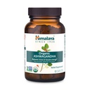 Himalaja Organic Ashwagandha, 90 Day Supplement, Zeliščni dodatek za pomoč pri stresu, energijska podpora, občasno nespečnost, USDA Certified Organic, Non-GMO, Vegan, Gluten Free, 670 mg, 90 Kapleti