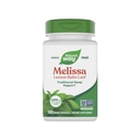 Narava Melissa Lemon Balm Leaf, Tradicionalna podpora za spanje*, Melatonin Free, 1500 mg na 3-kapsule Serving, Projekt Non-GMO Verified, 100 veganskih kapsul (Packaging May Vary)