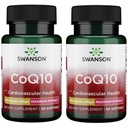 Swanson CoQ10 - Helps Promote Heart Health, Energy Support, & Aids Overall Cardiovascular System Health - Helps Maintain Coenzyme Q10 Supplement - (30 Softgels, 400mg Each) (2 Pack)