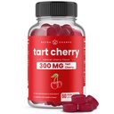NutraChamps Tart Cherry Gummies - 3000mg Izvleček češnjevega tartufa z zeleno seme - Sečna kislina Cleanse dodatek - Antioksidant, Joint Comfort, Fleksibilnost, Imunsko zdravje, spanje - 60 Vegan Gummies