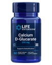 Life Extension Kalcijev D-glukarat, 200 mg - podpira razstrupljanje, pomaga pri odplakovanju neželenih spojin – Gluten-free, Non-GMO, Vegetarian – 60 kapsul
