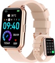 Smart Watch Fitness Tracker Make/Odgovori Klici za ženske moški s srčno stopnjo kisika v krvi Sleep Monitor športnih načinov Korak Calorie Counter IP68 Vodoodporni za Android telefone in iPhone