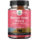Horny Kozel za ženske - Zeliščni dodatki Hornygoatweed ženske kompleks za Hormone Balance Mood podpora in splošno žensko Wellness - Maca Root & Tribulus Terrestris ženski dodatek - 90 Count