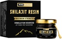 Pure Organic Shilajit Največja moč za moške in ženske z 85+ Trace Minerals dodatek za energijo, zmogljivost in imunski sistem - Shilajit Resin-50G (Pack of 1)