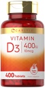 Carlyle Vitamin D3 400iu (10mcg) 