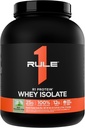 Pravilo 1 R1 beljakovine Whey Isolate - s 25g proteini & 6g BCAA izključno iz izoliranih in hidroliziranih virov za regeneracijo vadbe (5 funtov*, metin čokoladni čip)