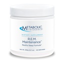 Presnovno vzdrževanje R.E.M. Vzdrževanje Powder - Natural Relaxation Supplement with Magnezij, Melatonin, 5-HTP + Kalij - Easy Drink Add-in, No Fillers (366g / 60 Servings)