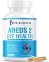 JB Wellness AREDS 2 Eye Vitamin & Mineral dodatek, Vsebuje lutein, vitamin C, Zeaksantin, cink & vitamin izboljšanje vida dodatek - 60 Count