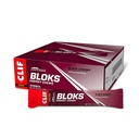 CLIF BLOKS - Črna češnjeva aroma s kofeinom - energijski žveči - Ne-GMO - Rastlinska osnova - Hitro gorivo za kolesarjenje in tek - Hitri ogljikovi hidrati in elektroliti - 2,12 oz. (18 grof)