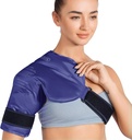 REVIX Ice Pack Rotator Cuff Cold Therapy, Led Packs for Poškodbe Ponovno uporaben gel za lajšanje bolečin v ramenih, burzitis in otekanje, hladni kompresijski ledeni ovoj