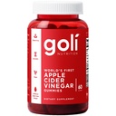 Goli Apple Cider Vinegar Gummy Vitamini - 60 Count - Vitamin B12, Želatina-free, Gluten-free, Vegan & Non-GMO