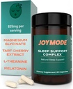 JOYMODE dodatek za pomoč v spanju za odrasle (60 ct) z L Theanine, Melatonin & 125mg Magnezijev glicinat, 500mg izvleček češnjevega tartufa iz CherryPURE za podporo v spanju