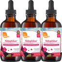 Zahler - Kidophilus tekoče kapljice Probiotiki za otroke (4 Fl Oz) Certified Kosher, za zdravo prebavljanje in imunske podpore - Sadni Punch arome otroške kapljice dodatek (3 Pack)