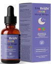 Truheight otroci Spanje Tinktura Starost 2+ (Watermelon Flavor) - Dojenčki, malčki in otroci Naravni pomoč za spanje - Baby, Toddler, Otrok Melatonin 2 Leto stari+ - Vitamin B6, Riboflavin, cink, baker, Lemon Balm