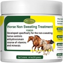 Konjske neznosno zdravljenje, spodbujanje zdravega temperaturnega predpisa za stop potenje, AC, Old, Mare, Gelding, Anhidroza, eno vroče poletje uporaba