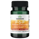 Swanson P-5-P (Piridoksal-5-Fosfat) Coencimirani vitamin B-6 40 Milligrams 60 kapsul